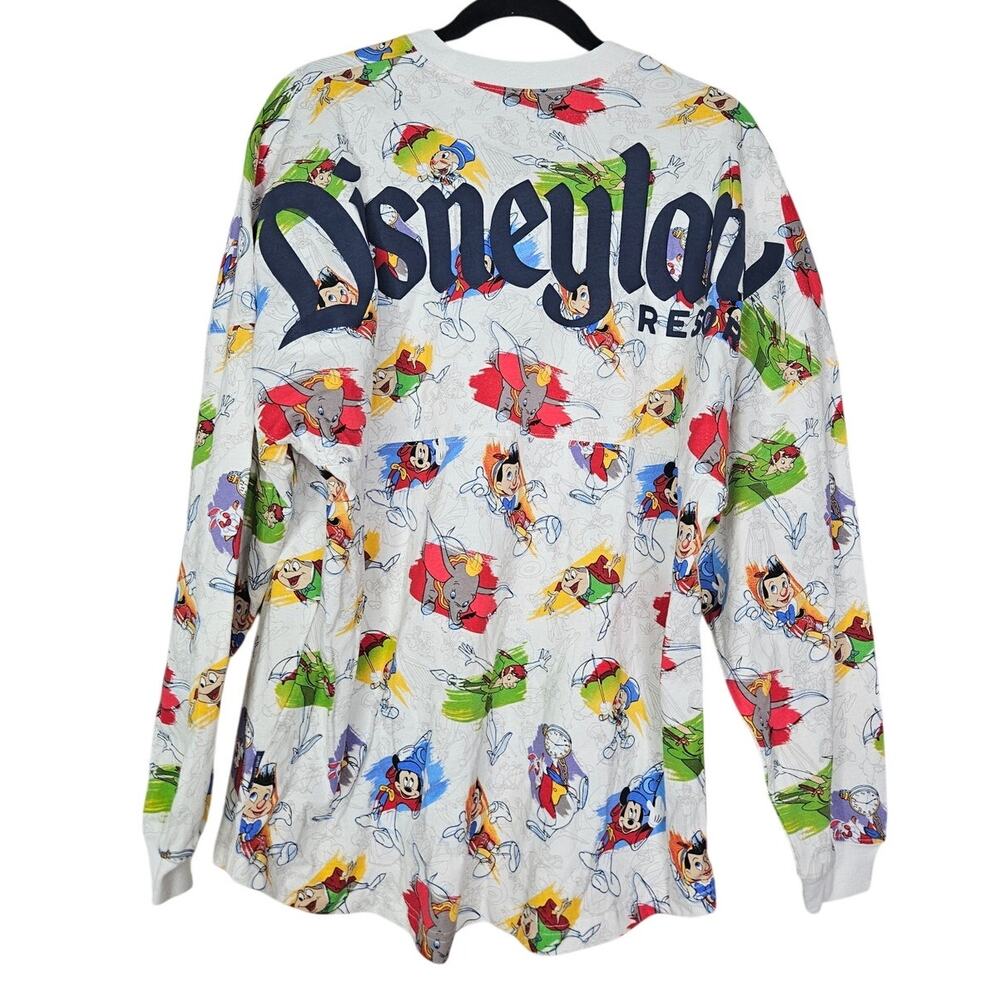 Disney Parks Disneyland M Ink & Paint Spirit Jersey Cotton Pinocchio Mickey